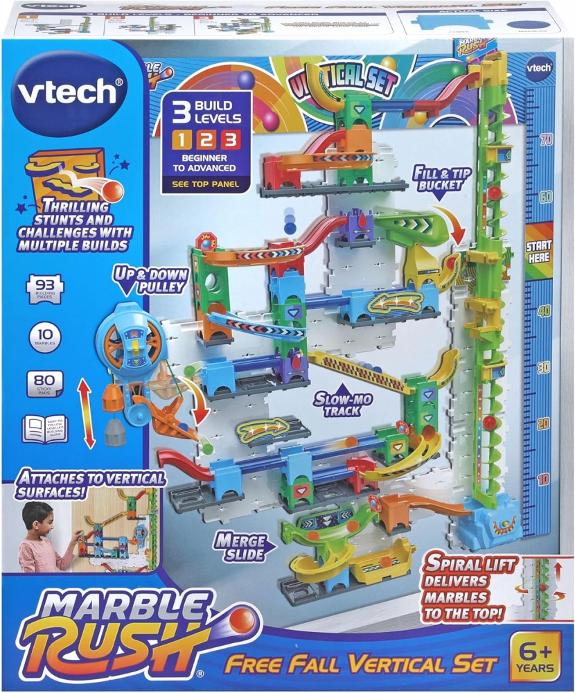 Διαδραστικό παιχνίδι, Vtech, Marble Rush, Σετ μαρμάρινων πίστων τοίχου