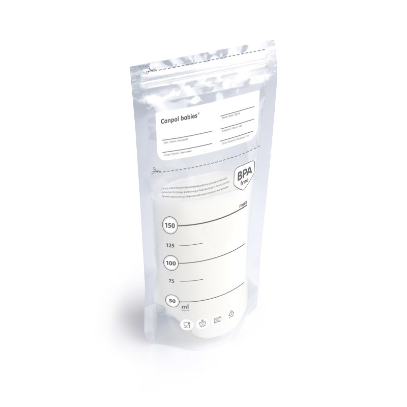 Σακούλες αποθήκευσης μητρικού γάλακτος 150 ml. - 20 τεμ.