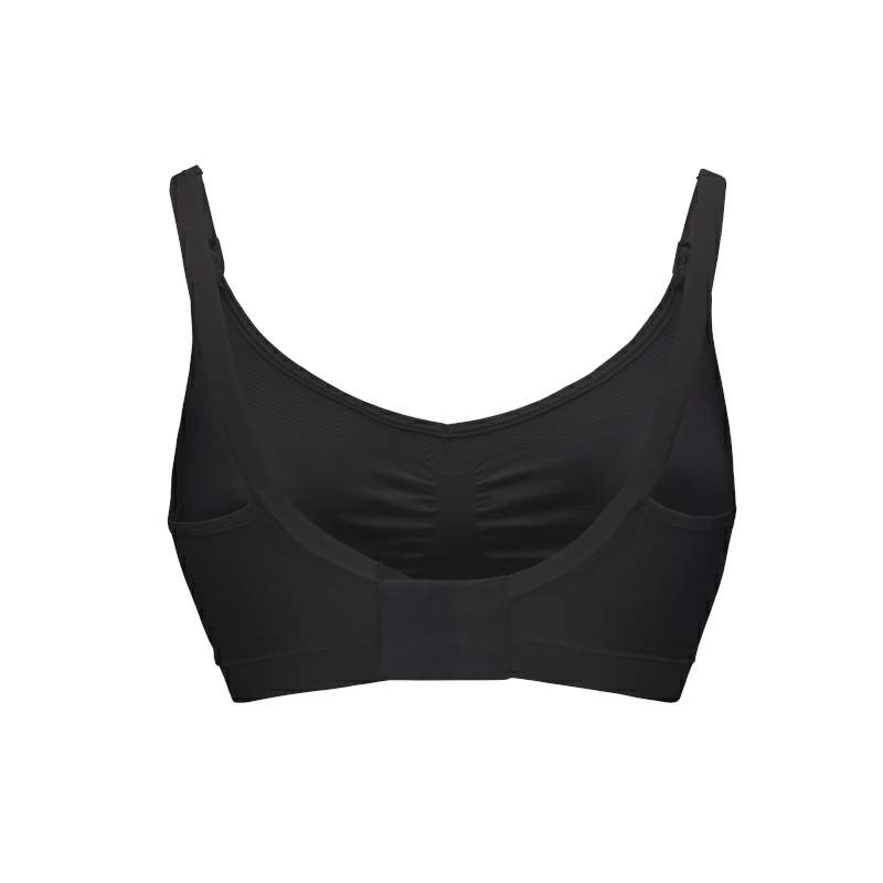 Σουτιέν εγκυμοσύνης και θηλασμού Keep Cool Breathable, pt L, μαύρο