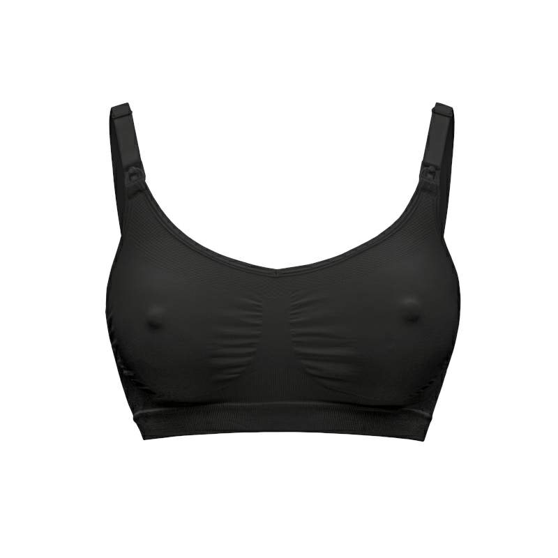 Σουτιέν εγκυμοσύνης και θηλασμού Keep Cool Breathable, pt L, μαύρο
