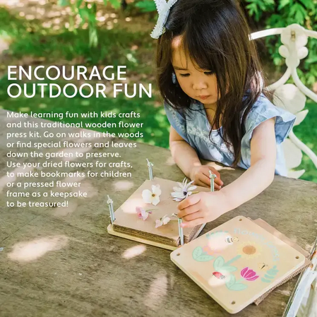 Real Flower Press - Spring Garden