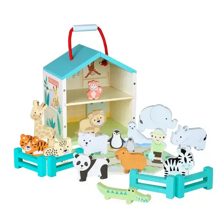 Ζώα ζωολογικού κήπου - Σετ παιχνιδιού