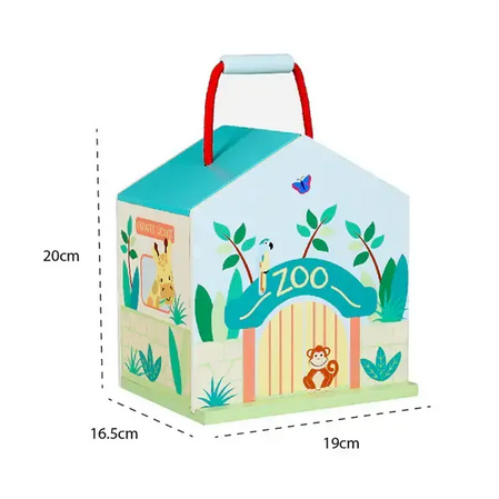 Ζώα ζωολογικού κήπου - Σετ παιχνιδιού