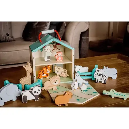 Ζώα ζωολογικού κήπου - Σετ παιχνιδιού