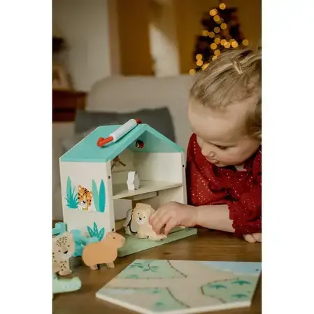 Ζώα ζωολογικού κήπου - Σετ παιχνιδιού