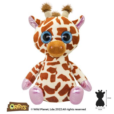 Λούτρινο παιχνίδι, Baby giraffe 21cm Wild Planet