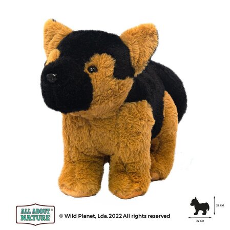 Λούτρινο παιχνίδι, Γερμανικός Ποιμενικός 25εκ. Άγριος Πλανήτης