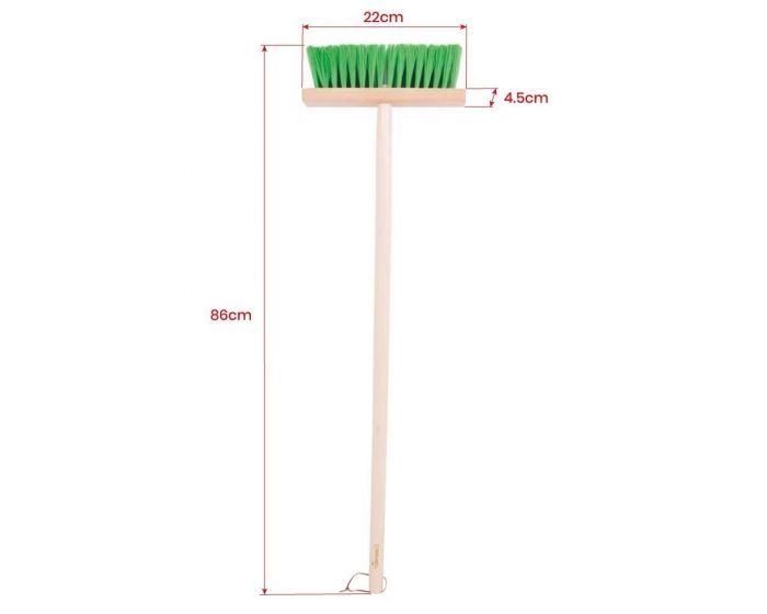 Παιδική σκούπα με μακριά λαβή