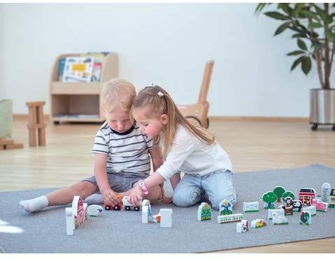 Ξύλινο σετ παιχνιδιού - Φτιάξτε ένα αγρόκτημα