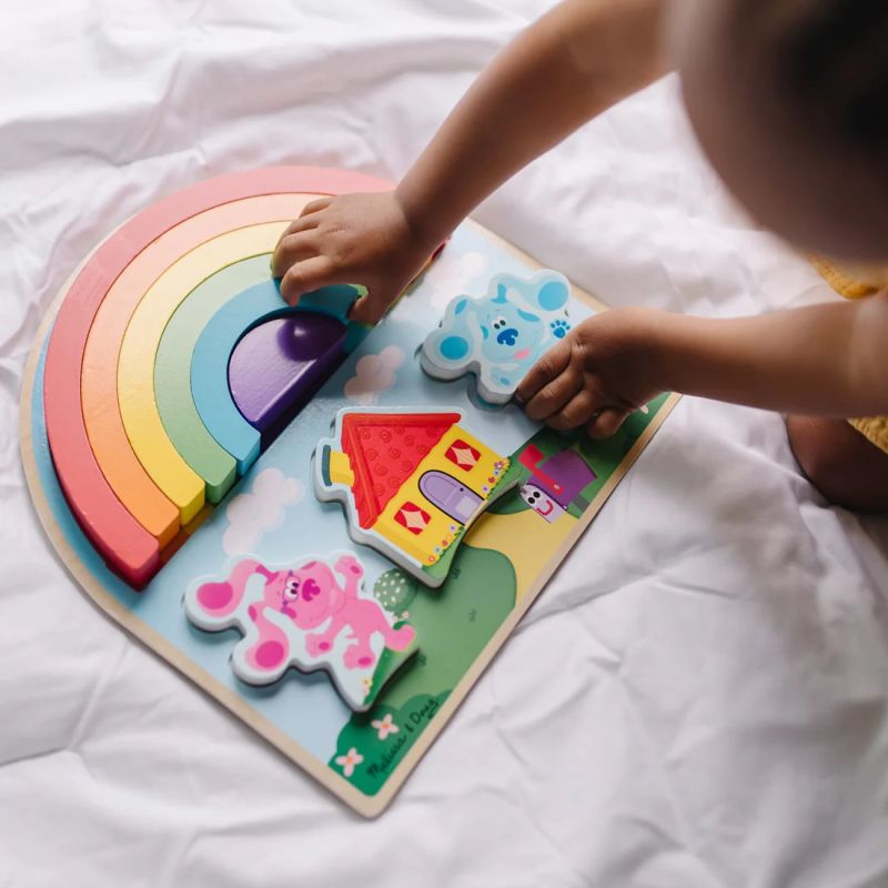 Ξύλινο παζλ - Rainbow - Melissa & Doug
