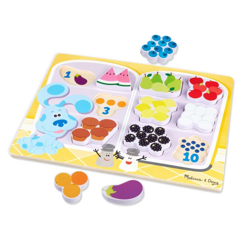 Ξύλινο παζλ - Φαγητό στο Ψυγείο - Blue's Clues & You! - Melissa & Doug